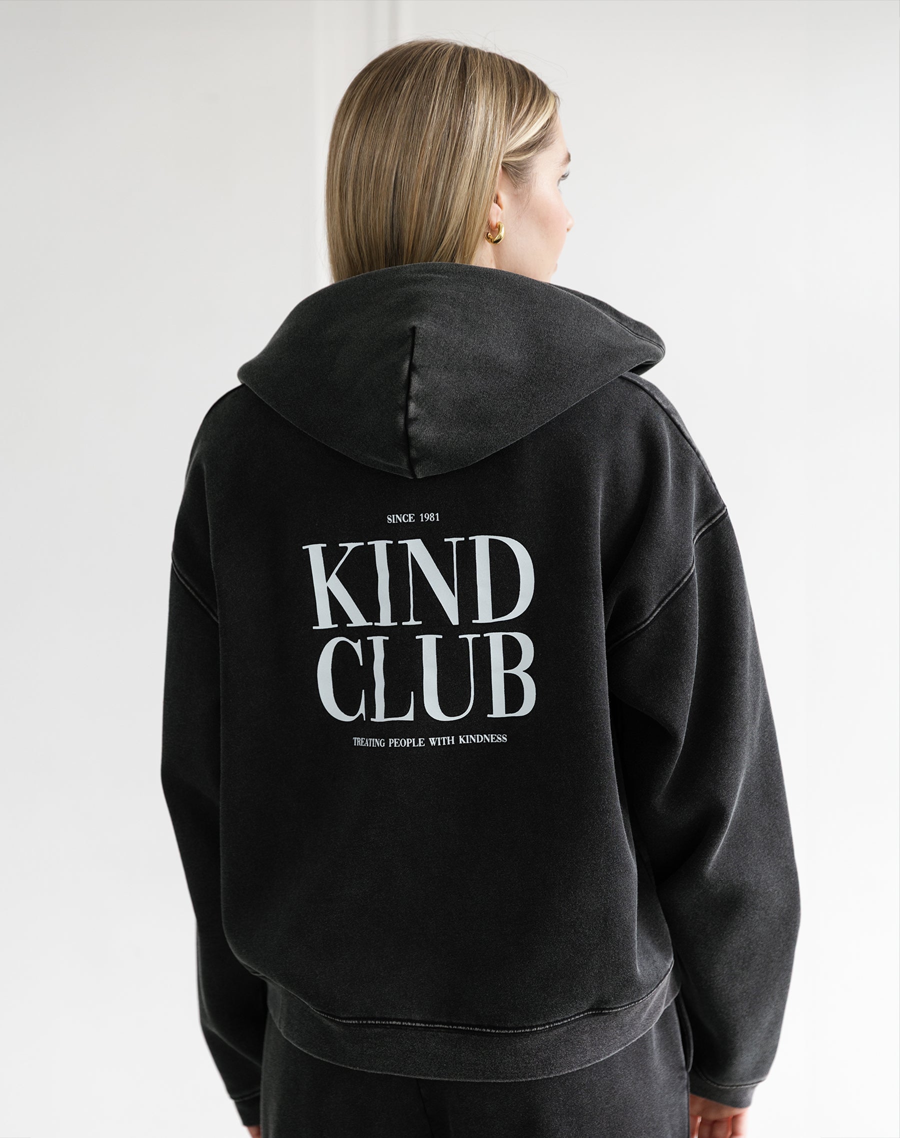 "Kind Club" Full Zip Hoodie
