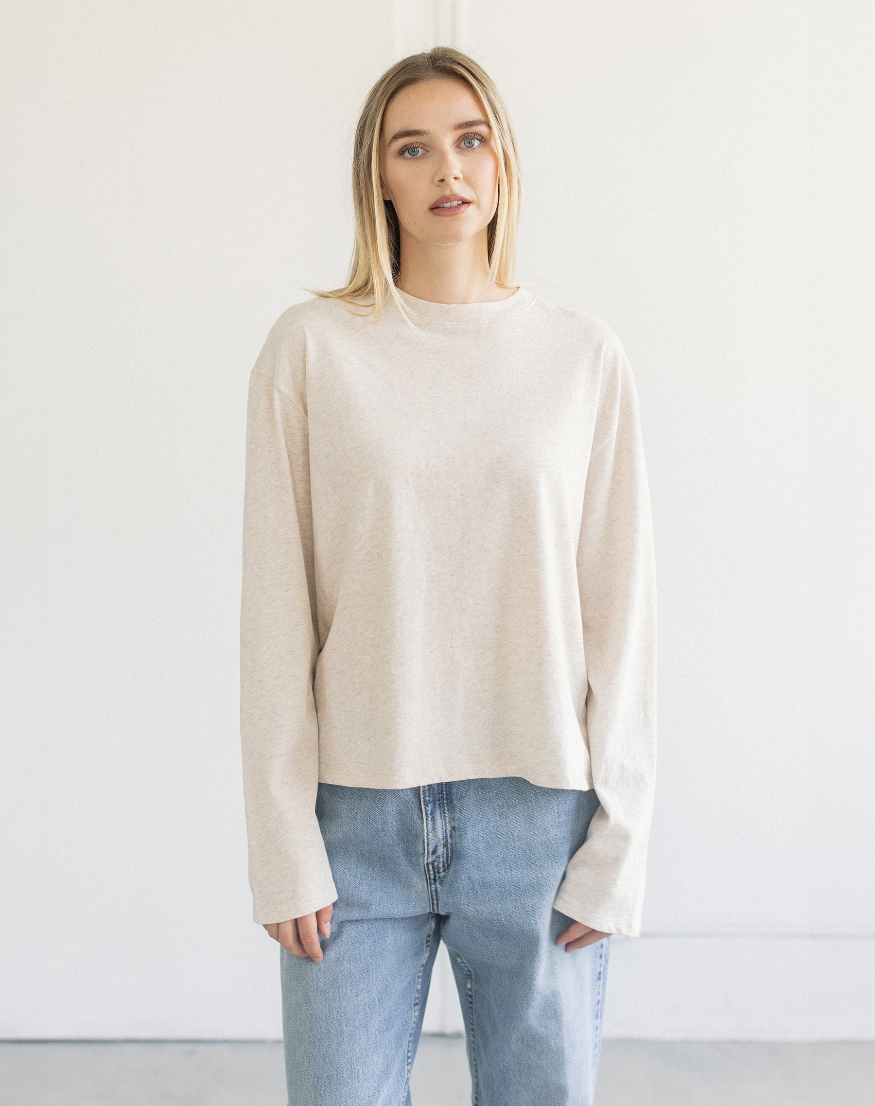 Long Sleeve Boxy Tee