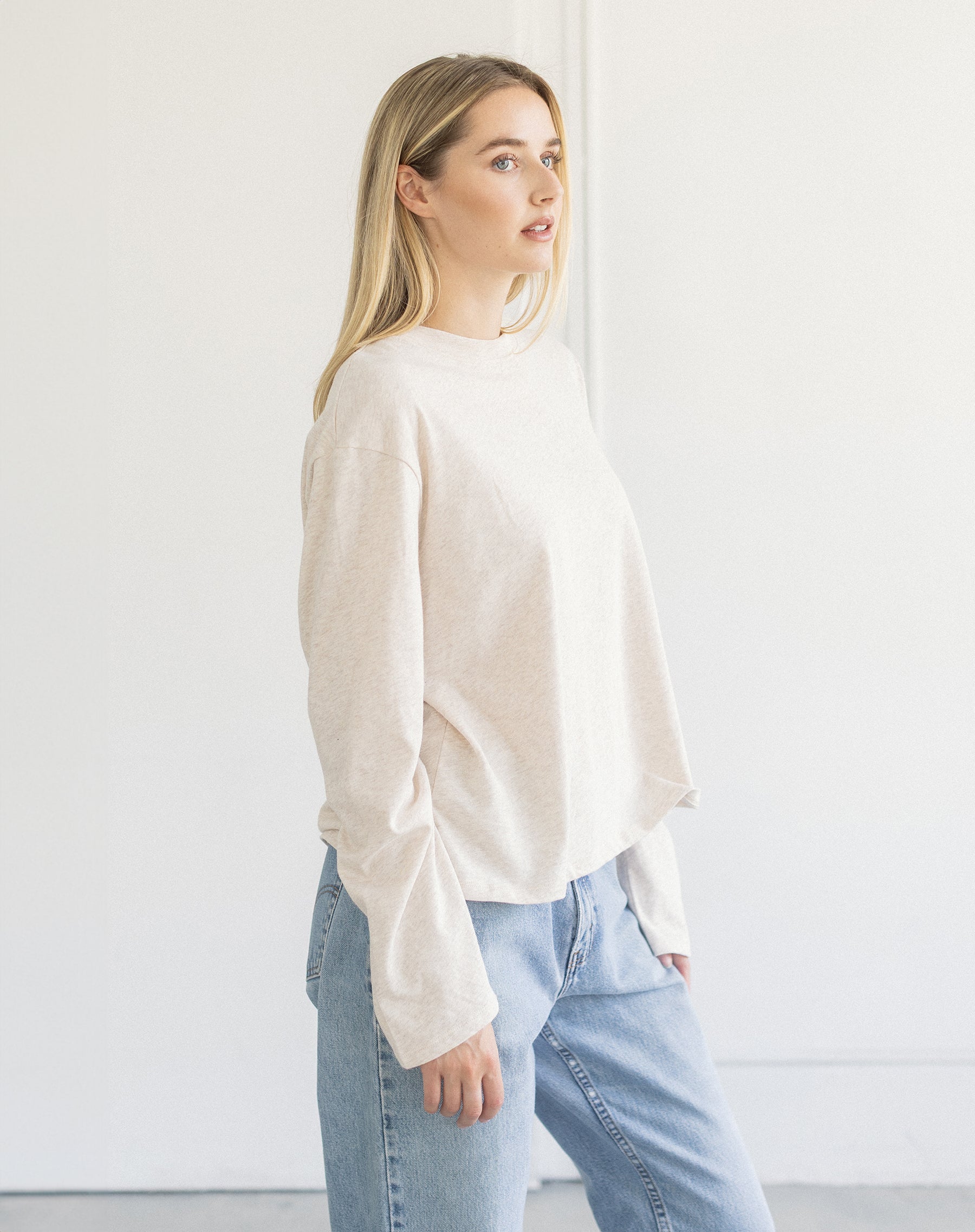 Long Sleeve Boxy Tee