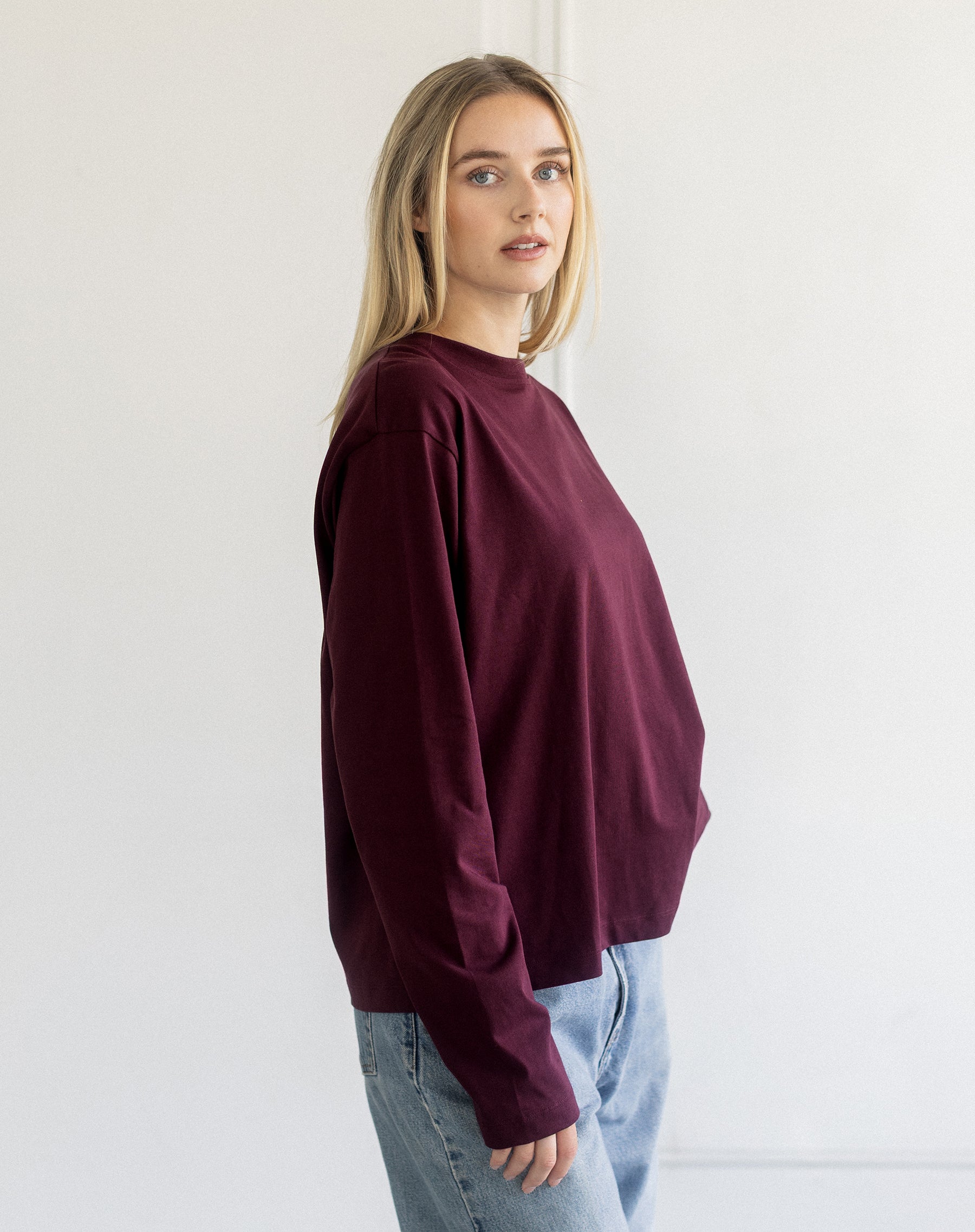 Long Sleeve Boxy Tee