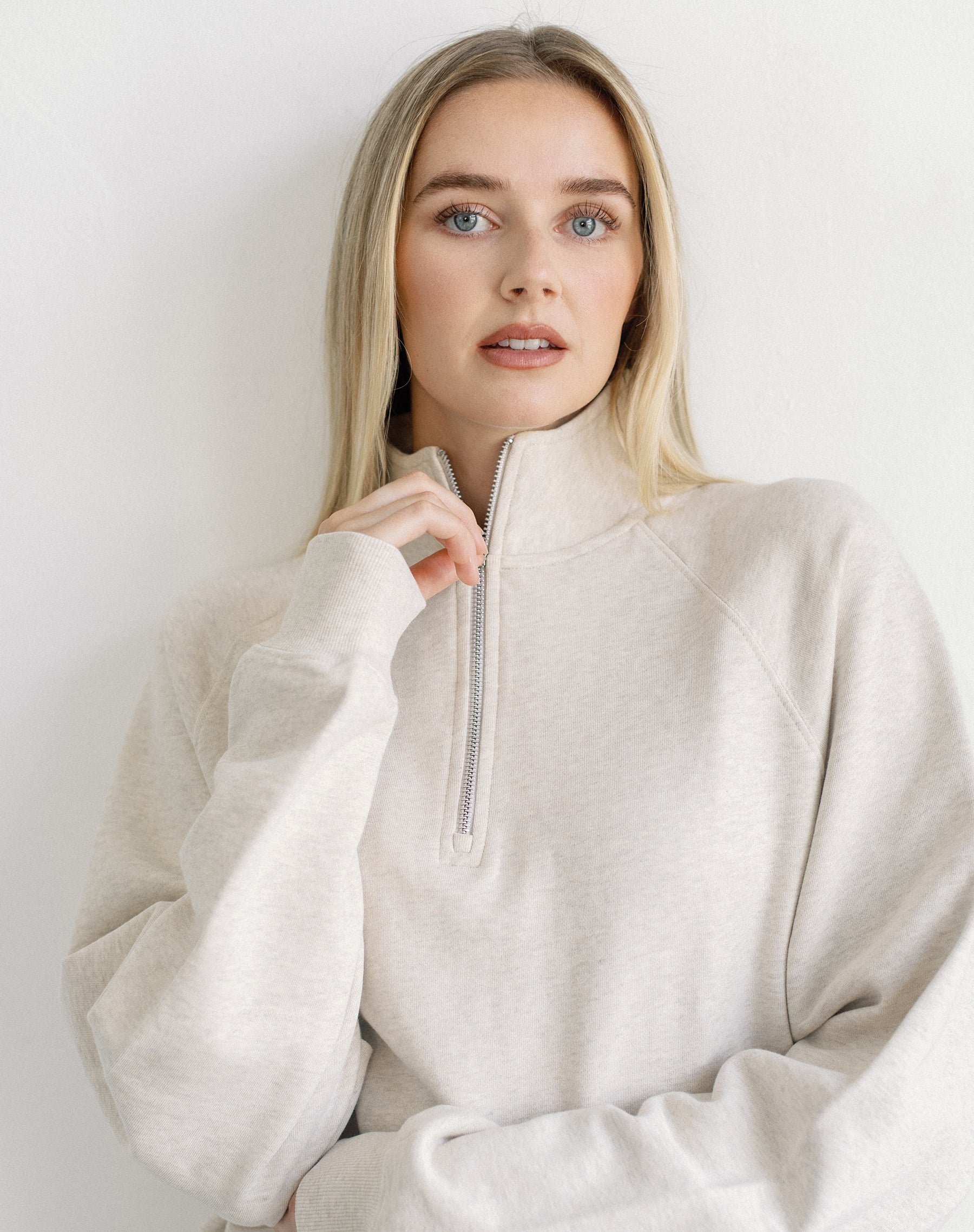 Not Your Boyfriend's Half Zip Sweatshirt
