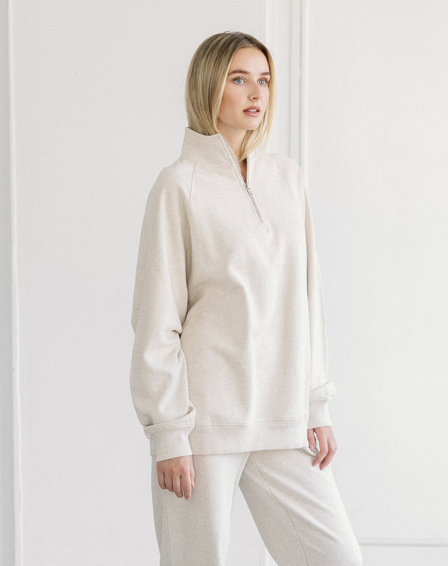 Not Your Boyfriend's Half Zip Sweatshirt