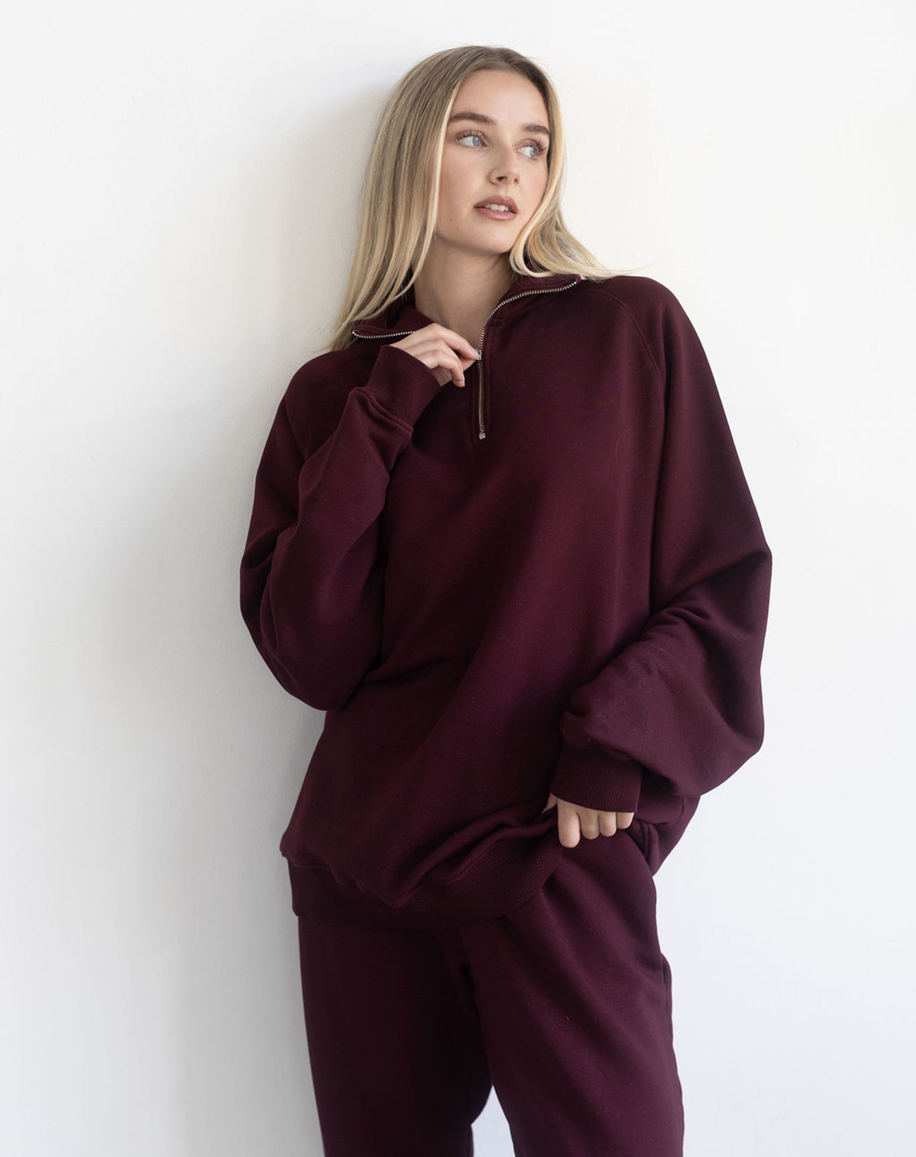 Not Your Boyfriend's Half Zip Sweatshirt