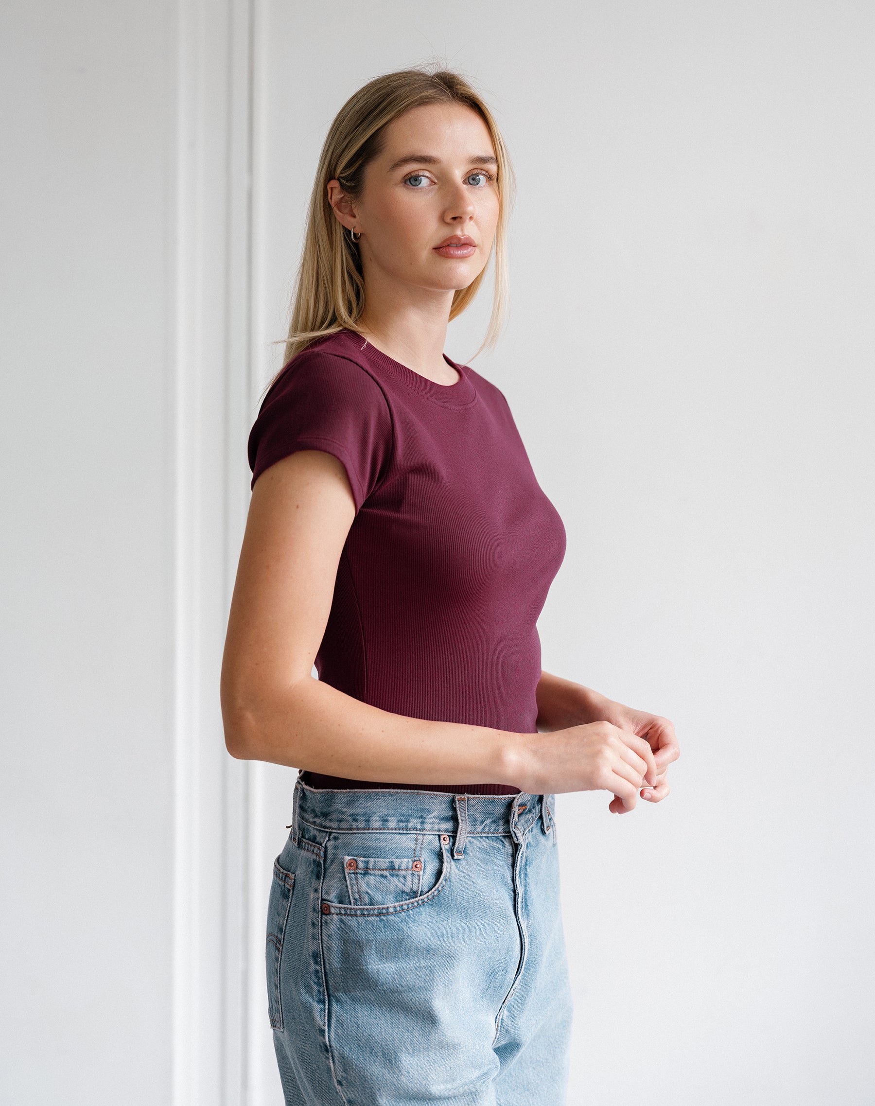 Ribbed Tee