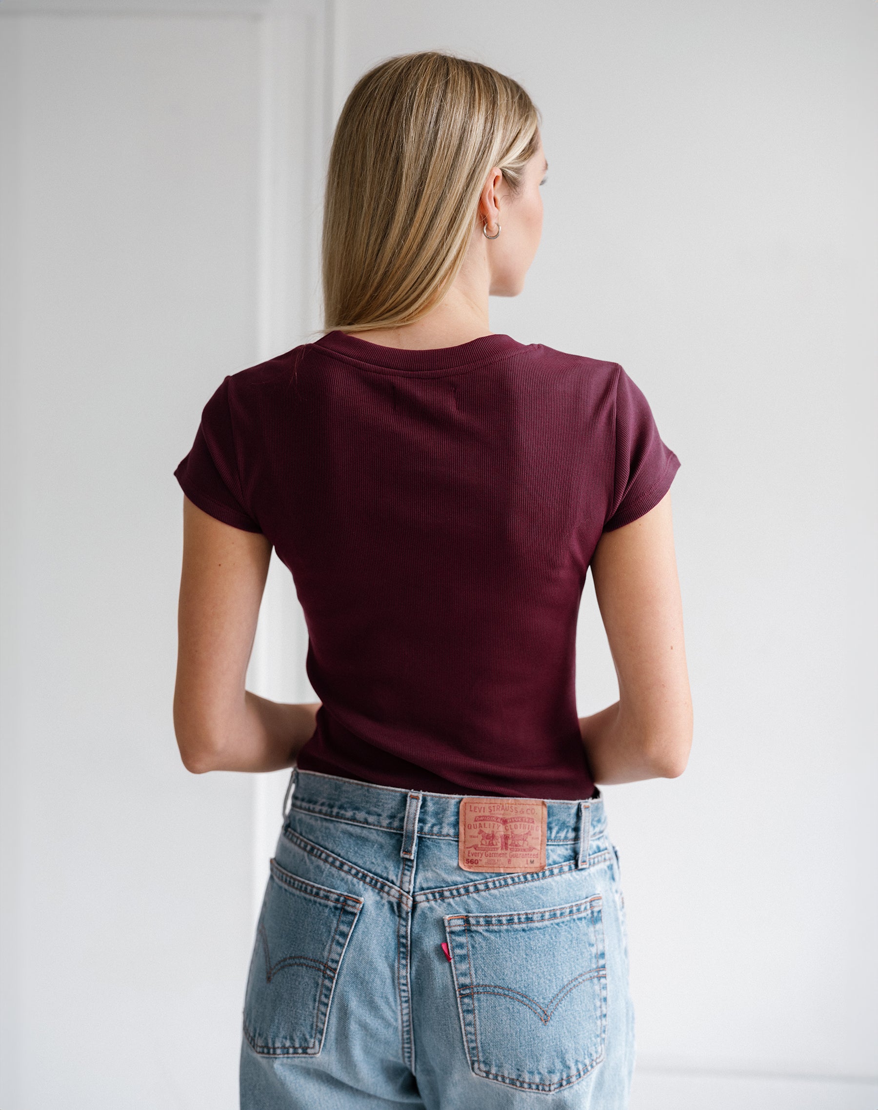 Ribbed Tee
