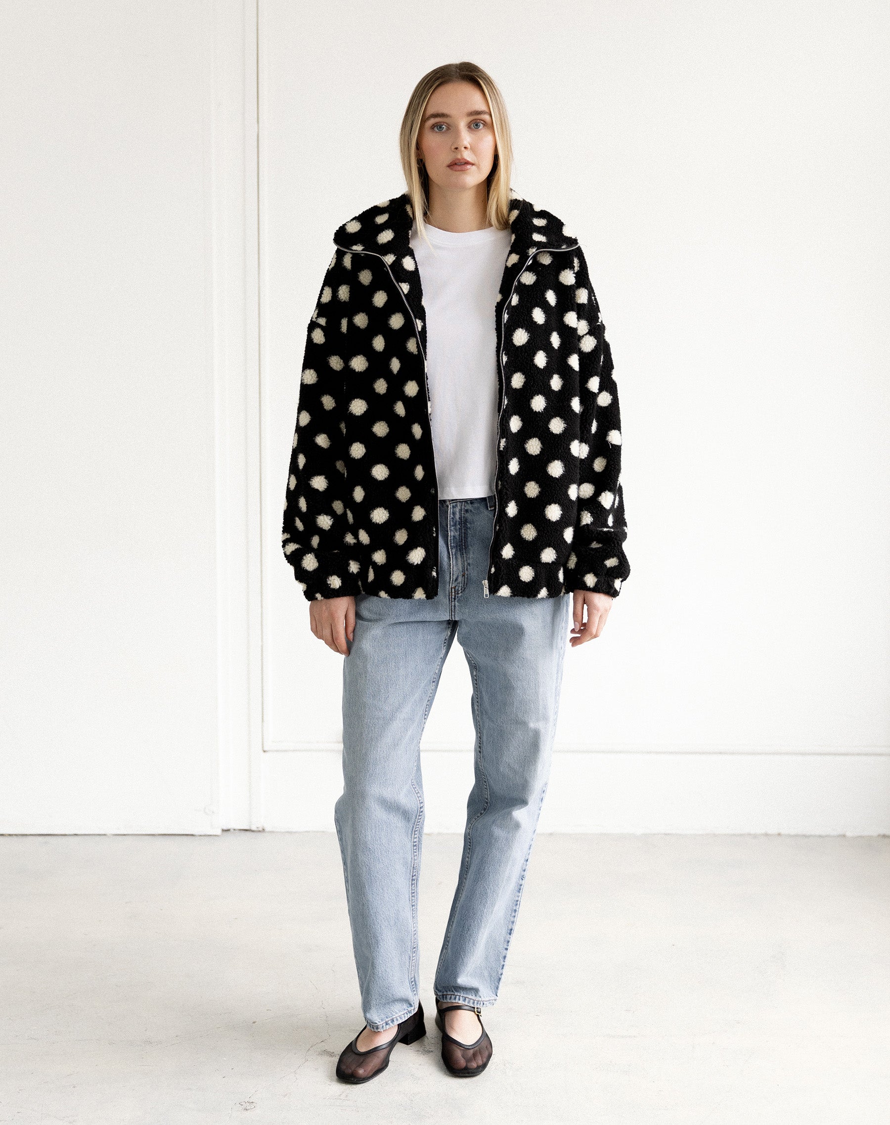 【新作】shélle Polka Dot Anorak Hoodie Polka Dot Anorak Hoodie – shéller / シェリエ