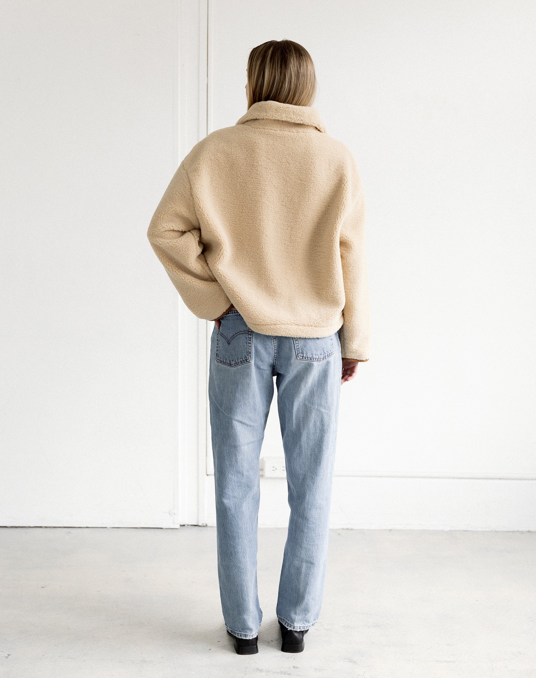 Half Zip Sherpa