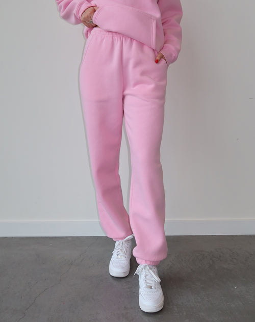 Oversized Joggers | Baby Pink