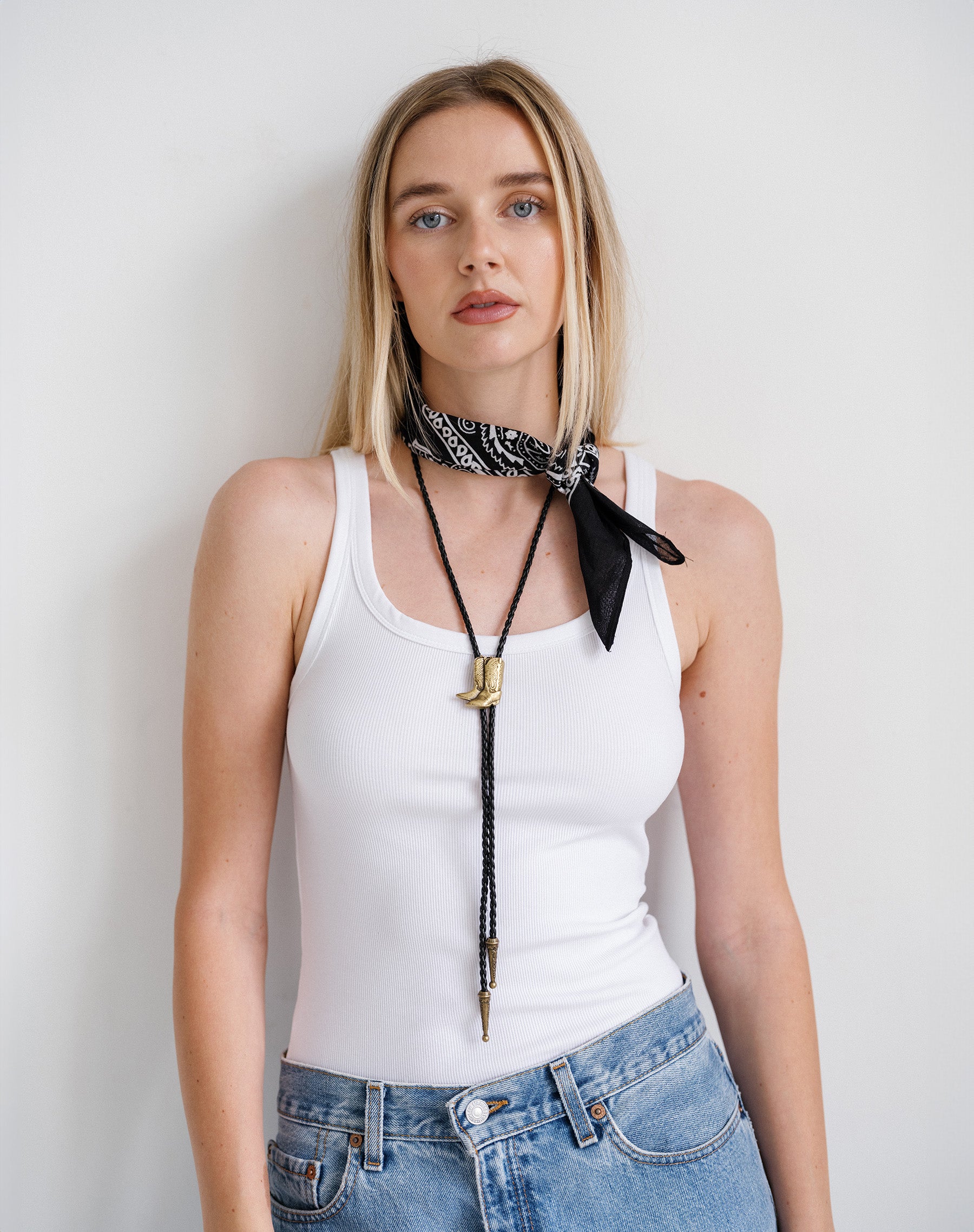 Boots Bolo Tie