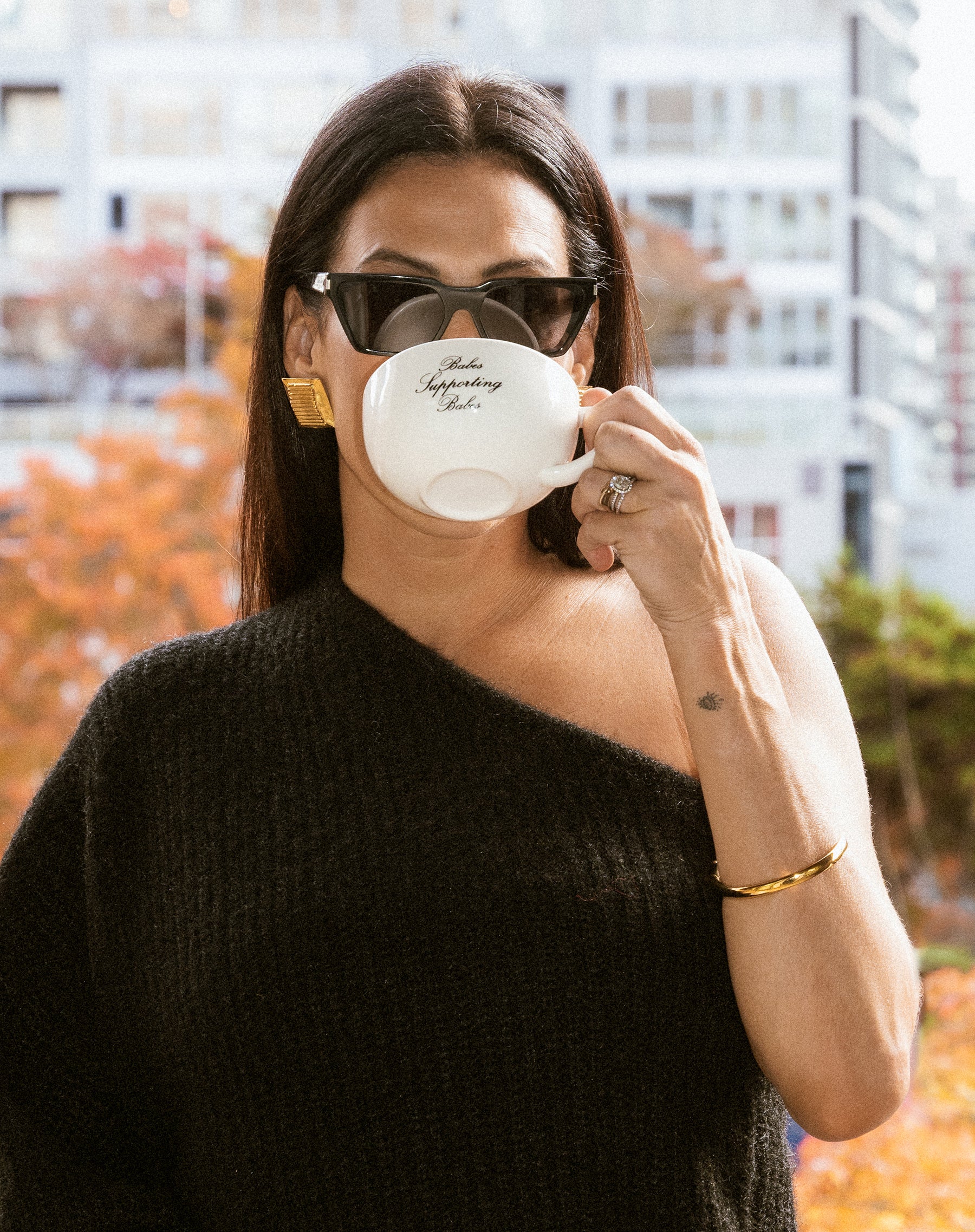"Babes Supporting Babes" Tea Cup