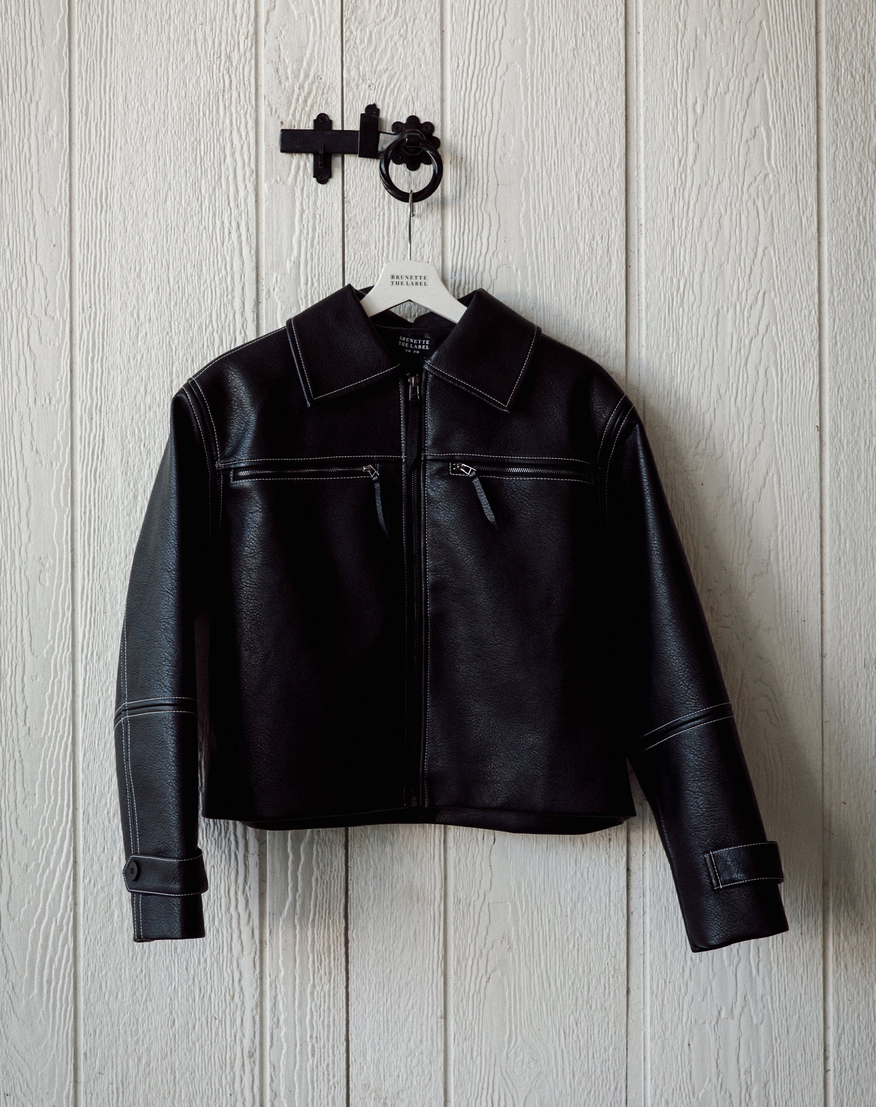 Vegan Leather Outerwear – BRUNETTE The Label