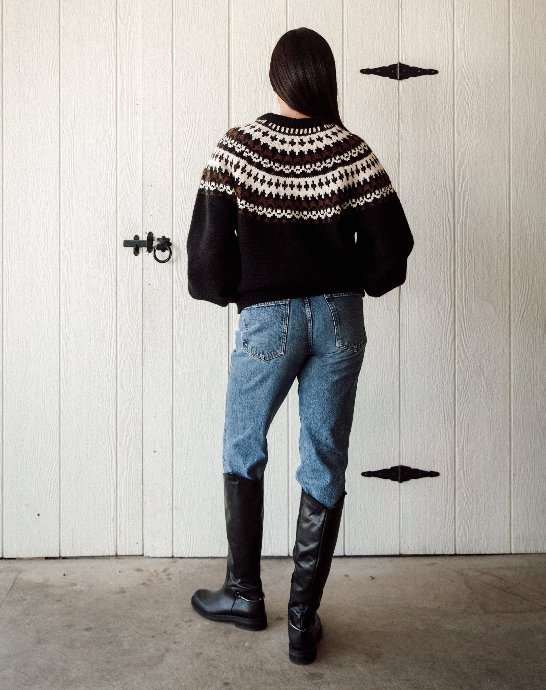 Fair Isle Jacquard Sweater