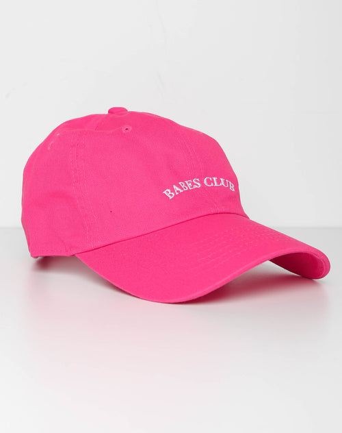 The "BABES CLUB" Baseball Cap | Fuchsia