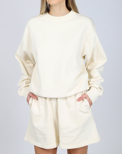 The Best Friend Crew Neck Sweatshirt | Almond Milk