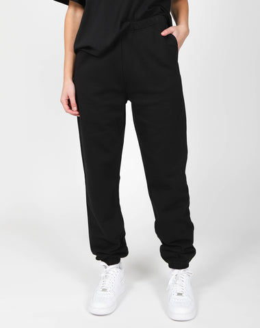 The Ribbed Flared Pant | Black