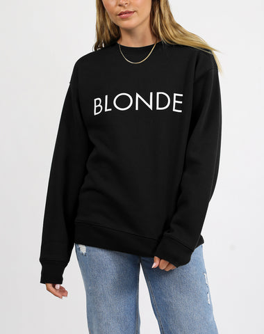 The "KINDNESS CLUB" Not Your Boyfriend's Half Zip Sweater | Black