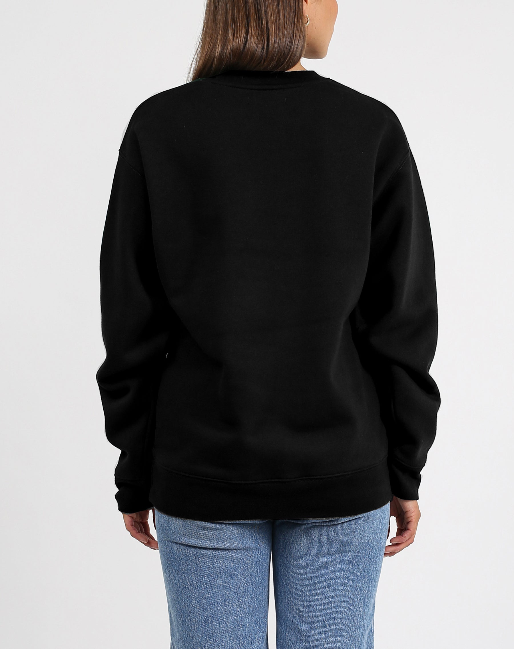 Black crew sales neck sweater