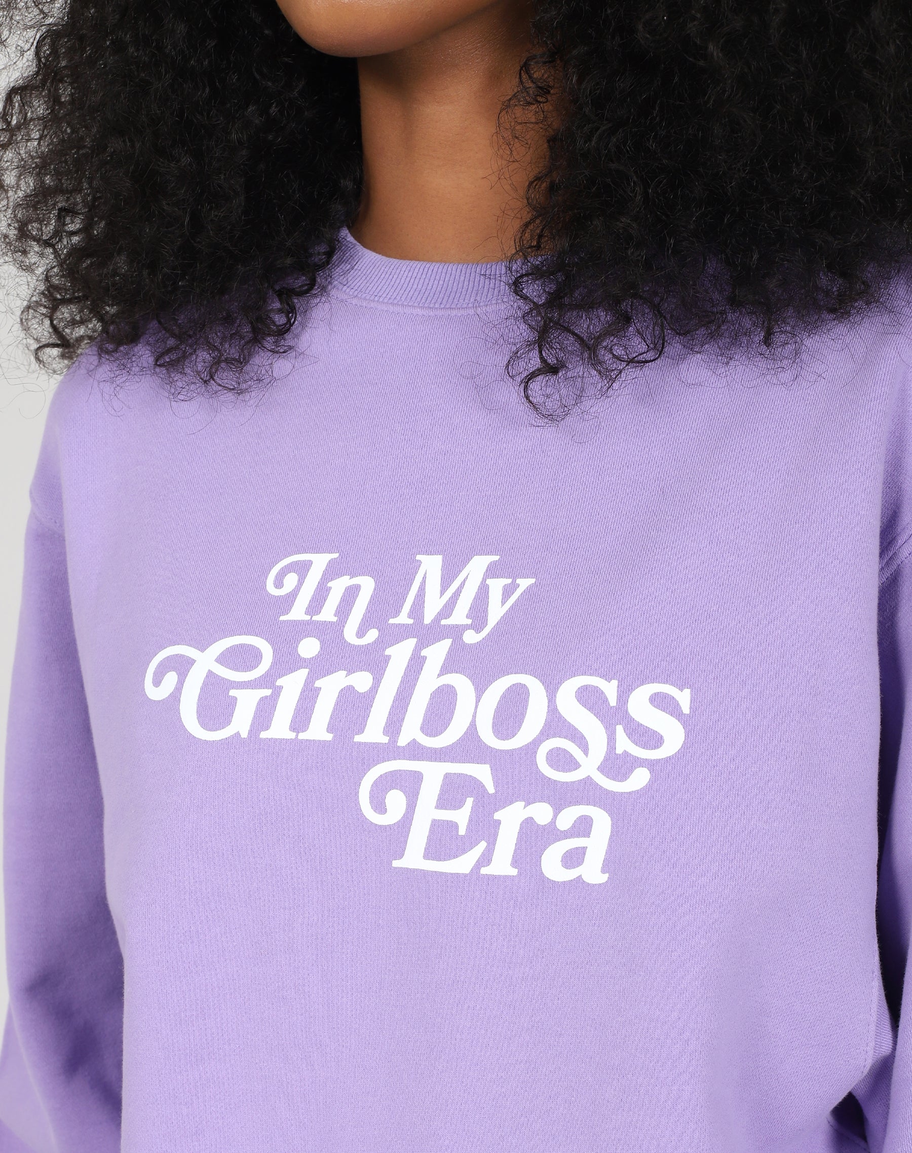 The "GIRLBOSS ERA" Best Friend Crew Neck Sweatshirt | Girlboss x Brunette the Label