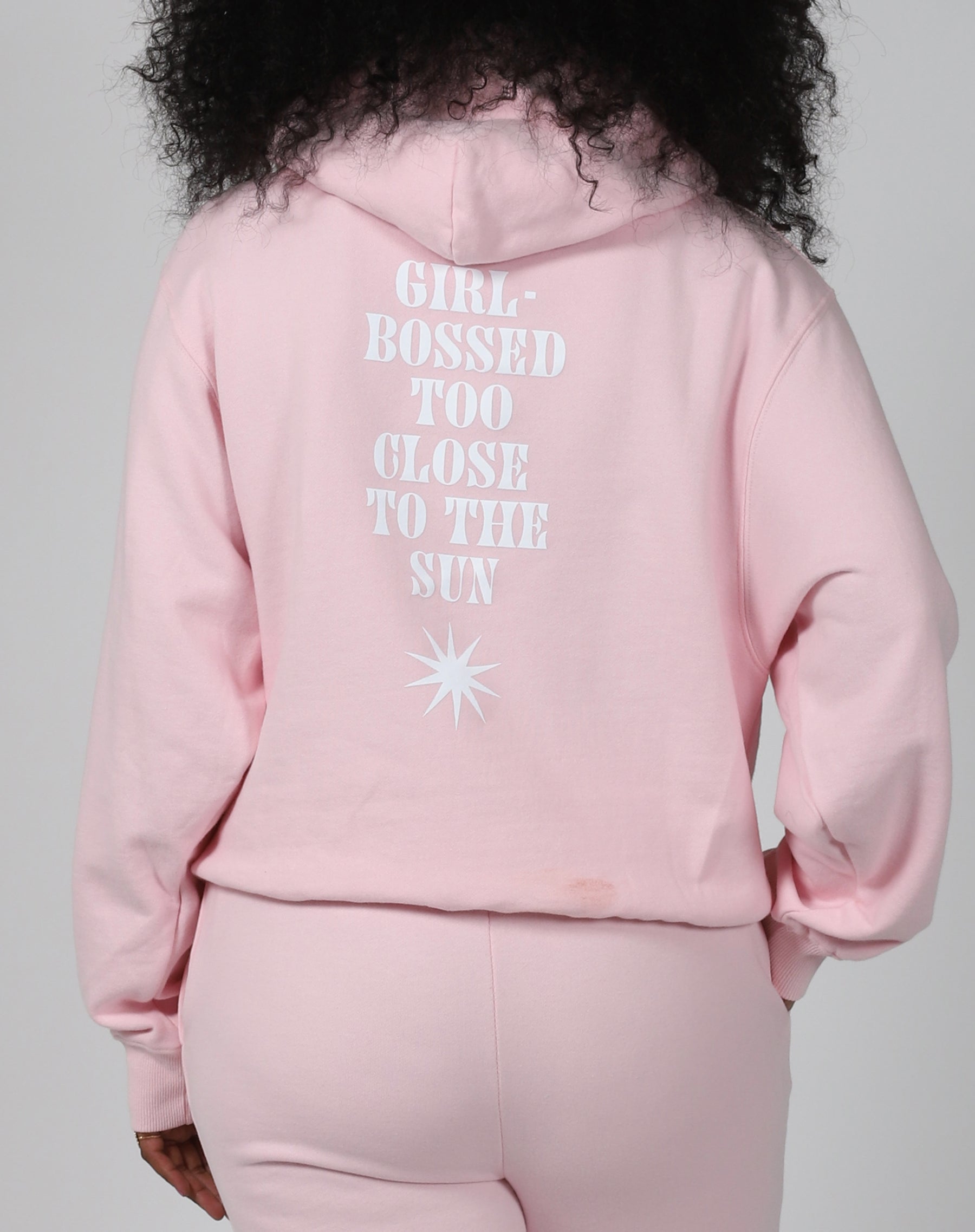 The "TOO CLOSE TO THE SUN" Best Friend Hoodie | Girlboss x Brunette the Label