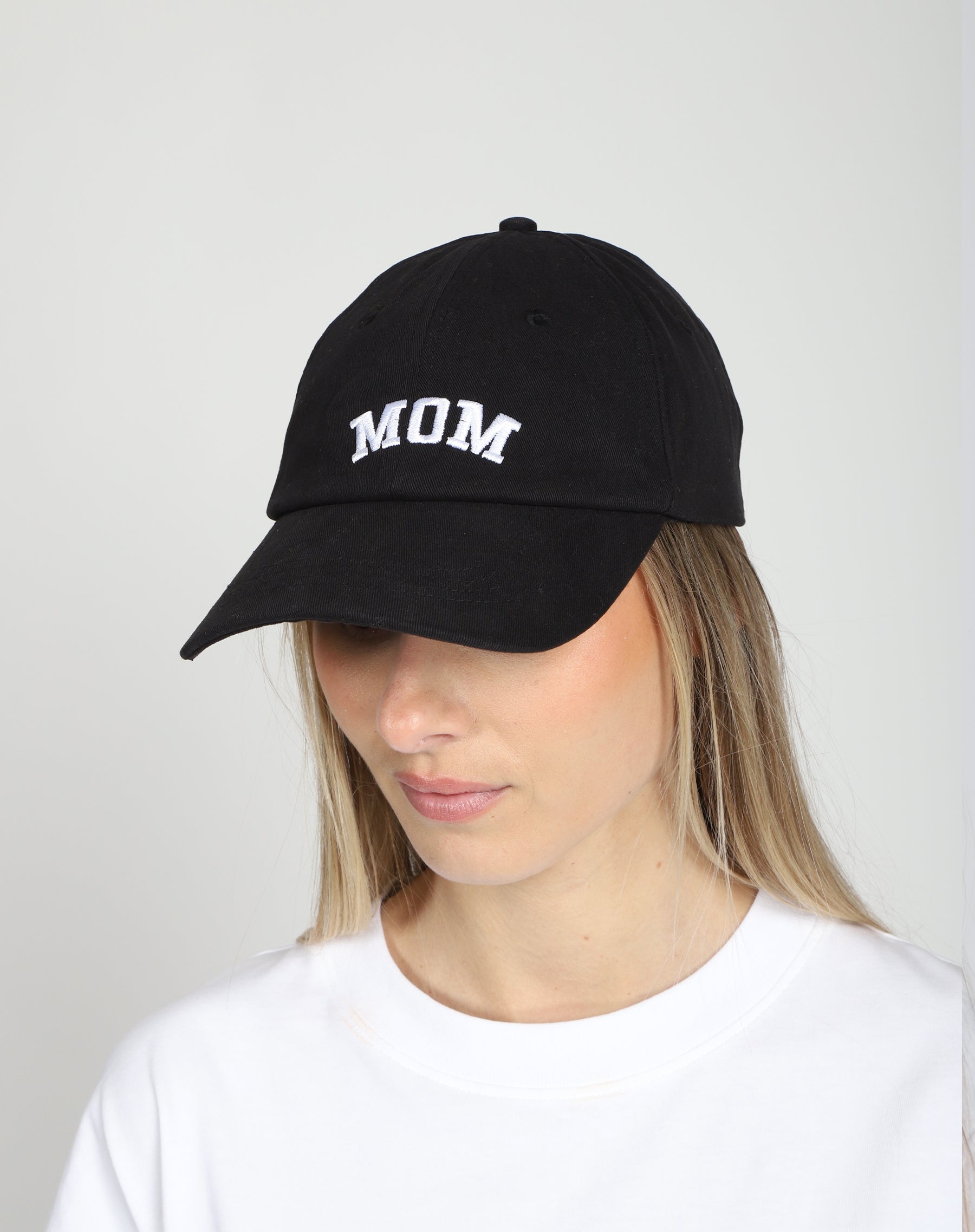 The "MOM" Baseball Cap | Black