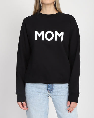 The "MOM" Classic Crew Neck Sweatshirt | Sage