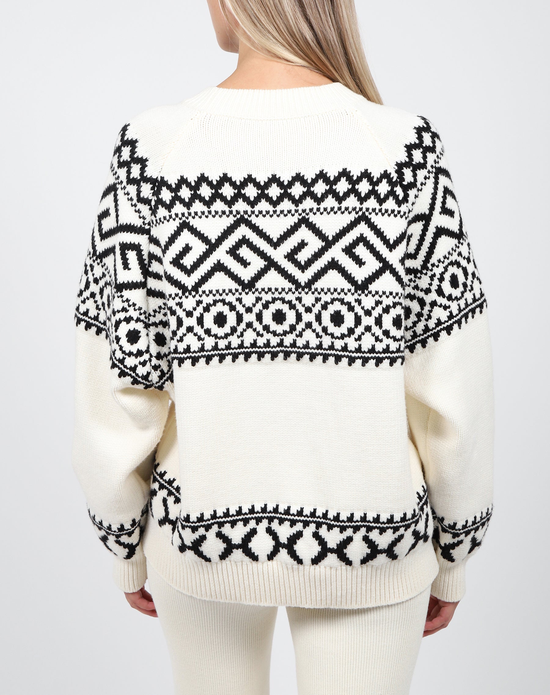 Fair Isle Knit Sweater